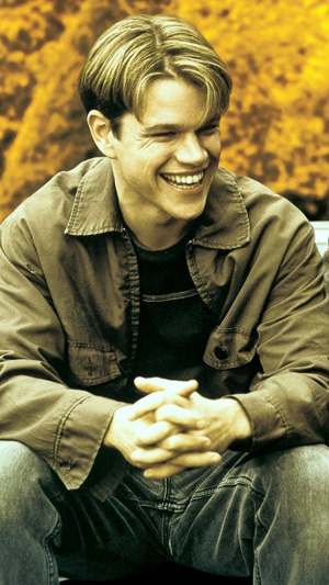 Matt Damon in Good Will Hunting