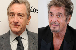 Acteerlegendes Robert De Niro en Al Pacino opnieuw co-stars