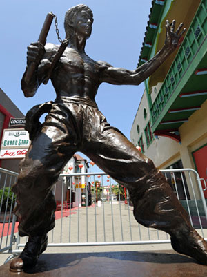 Standbeeld Bruce Lee