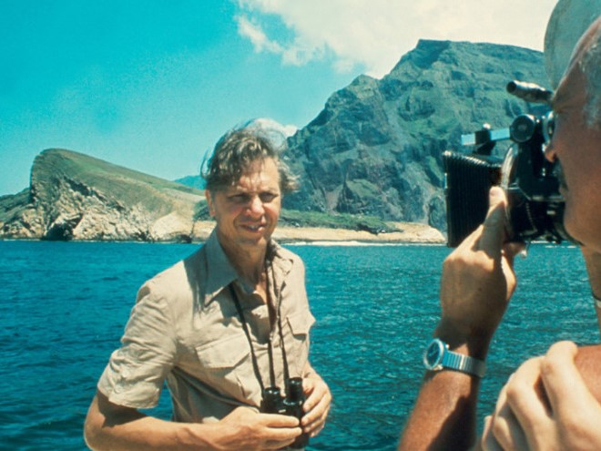 David Attenborough in Life on Earth